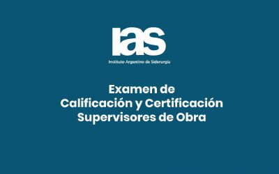 Examen de Calificación y Certificación Supervisores de Obra